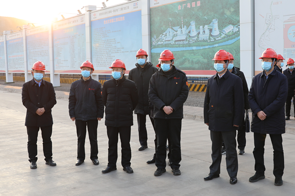 省交通运输厅副厅长戴滨华一行到公司三期项目调研指导事情_副本.png